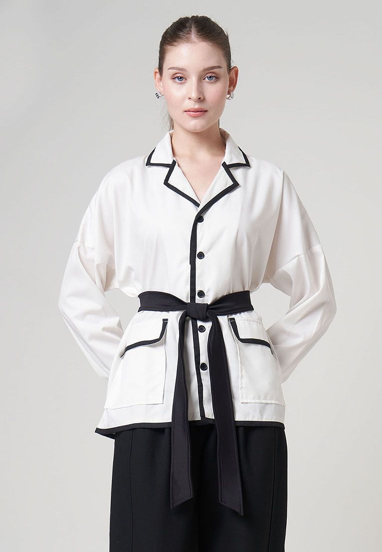 Sabria Shirt White
